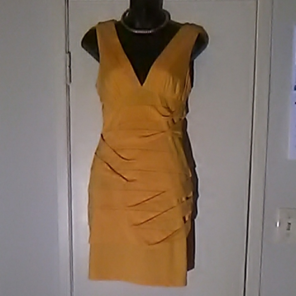 Dress canary yellow